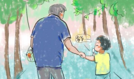 父爱的漫画,漫画中的温馨瞬间